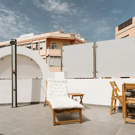 Atico Luxury, Bbq, Terraza Privada, Solarium, Zona De Trabajo Appartamento